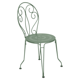 Lot de 2 Chaises Empilables Montmartre en Acier