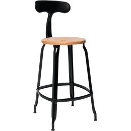 Chaise pour ilot de cuisine Nicolle® H60cm Bois et Métal