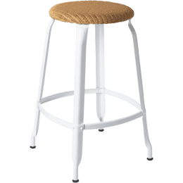 Fin de série - Tabouret de bar Nicolle® H65cm Loom et Métal