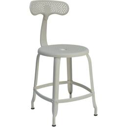 EXPO - Chaise Nicolle® H45cm Outdoor - Blanc Pur Texturé