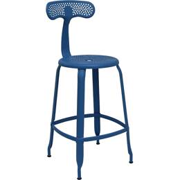 Fin de série - Chaise Nicolle® H60cm OUTDOOR- Ral 5015 Texturé