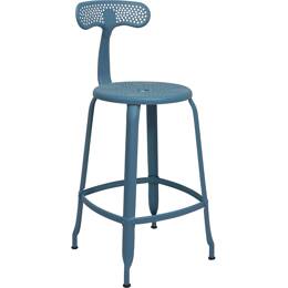 Fin de série - Chaise Nicolle® H60cm OUTDOOR- Ral 5024 Texturé