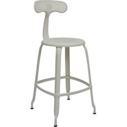 Fin de série - Chaise Nicolle® H60cm OUTDOOR- Ral 9010 Texturé