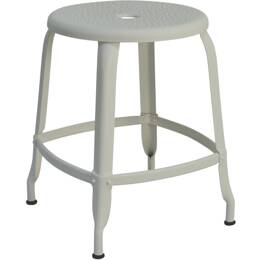 Fin de série - Tabouret Nicolle® H45cm Outdoor - Blanc Pur Texturé