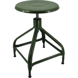 Tabouret d'atelier Nicolle® "DACTYLO" Ajustable H45/60cm Métal