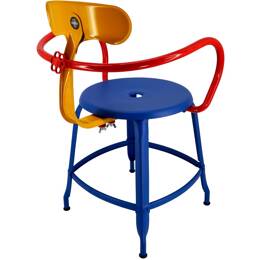 Fauteuil Nicolle® H45cm Tricolore