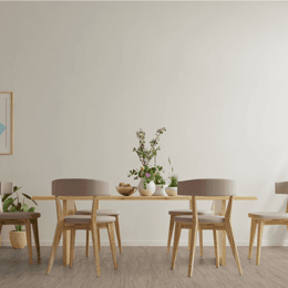 Lame de sol PVC effet bois clipsable noce taupe Gerflor - 123.88 cm x 21.2 cm x 0.45 cm