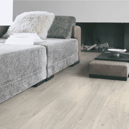 Rouleau 4m de sol PVC effet bois pose libre noma blanc Gerflor - 3000 cm x 400 cm x 0.25 cm