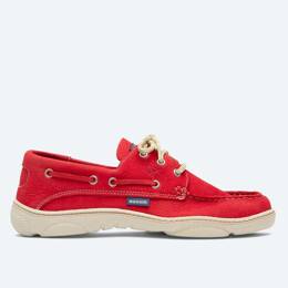 Chaussures MOCASSIN-CHAUSSURES BATEAU  Christophe Auguin -  Rouge - CITY P Chaussures Bateau Homme HOMME