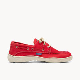 Chaussures Mocassin  Christophe Auguin -  Rouge - CITY P Chaussures Bateau Homme HOMME