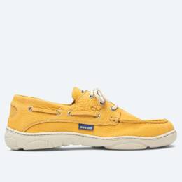 Chaussures Mocassin  Christophe Auguin -  Jaune - CITY Chaussures Bateau Grande Taille HOMME