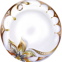 Assiette plate lys