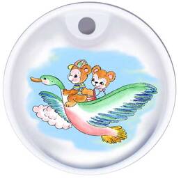 Assiette envols des oursons