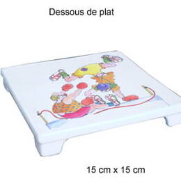 Dessous de plat Clown
