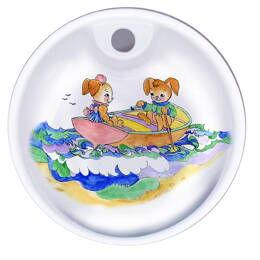 Assiette bébé lapins