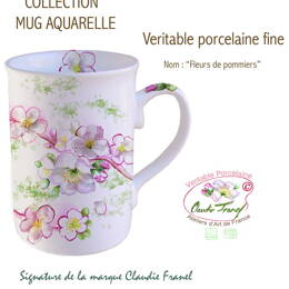 Mug fleurs de pommier