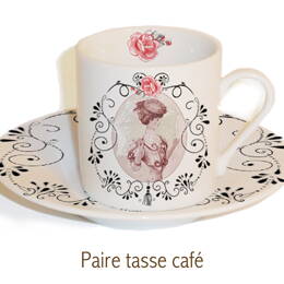 Paire Tasse Café Modiste