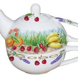 Théière égoïste fruits