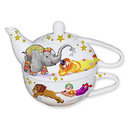 Théière égoïste clown