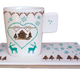 Paire tasse café Chalet