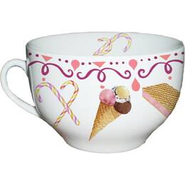 Grande tasse déjeuner Glace