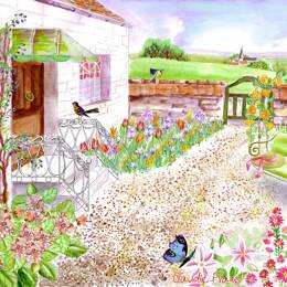 PLAQUE À DÉCOUPER Cottage