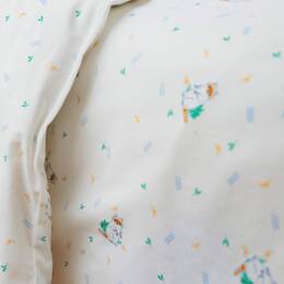 Housse de couette enfant réversible en percale de coton