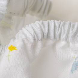 Drap housse bébé en percale de coton