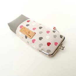 Etui à lunettes Cœurs