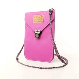 Mini Sac Pochette Cuir téléphone TONI Lilas