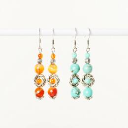 Boucles d'oreilles Aulne