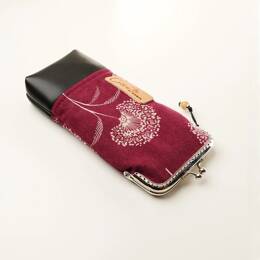 Etui à lunettes Clic-Clac Songe Bordeaux