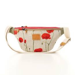 Sac Banane Mélisse Coquelicot