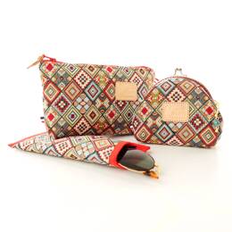 Pochette Trousse Etui à lunettes Mosaïque
