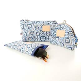Pochette Trousse Etui à lunettes Incas