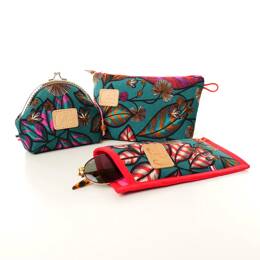 Pochette Trousse Etui à lunettes Petal