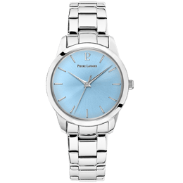 Montre Femme ROXANE Cadran Bleu Bracelet Acier  Argenté