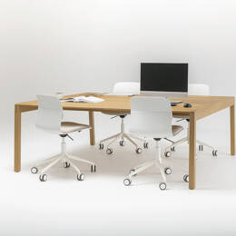 Grand Bureau Open Space 2 Personnes Plateau L.120 x P.160 - Devin