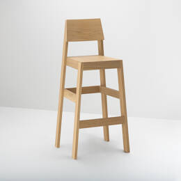Chaise Haute pour bar en chêne - PilPil
