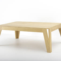 Table basse en chêne - MéliMélo 120 x 80 cm