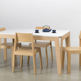 Table en chêne massif - MéliMélo Le Pavé®