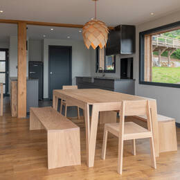 Table sur mesure en chêne massif - MéliMélo