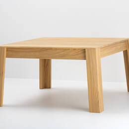 Table basse carrée en chêne - Aix 80 x 80 cm