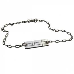 Bracelet fin Kilt en argent 925 ajustable
