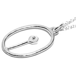 Petit collier Jardin d'Hiver en argent 925