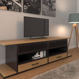 Meuble TV Contemporain sur Mesure "ONDE"