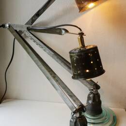 Lampe Articulée en Métal et Verre "ISOBELLE"