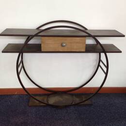 Console design sur mesure avec tiroir "Double ronde"