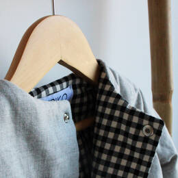 Veste bébé molletonnée SARIETTE