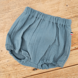 Bloomer bébé quilté bleu ROMARIN